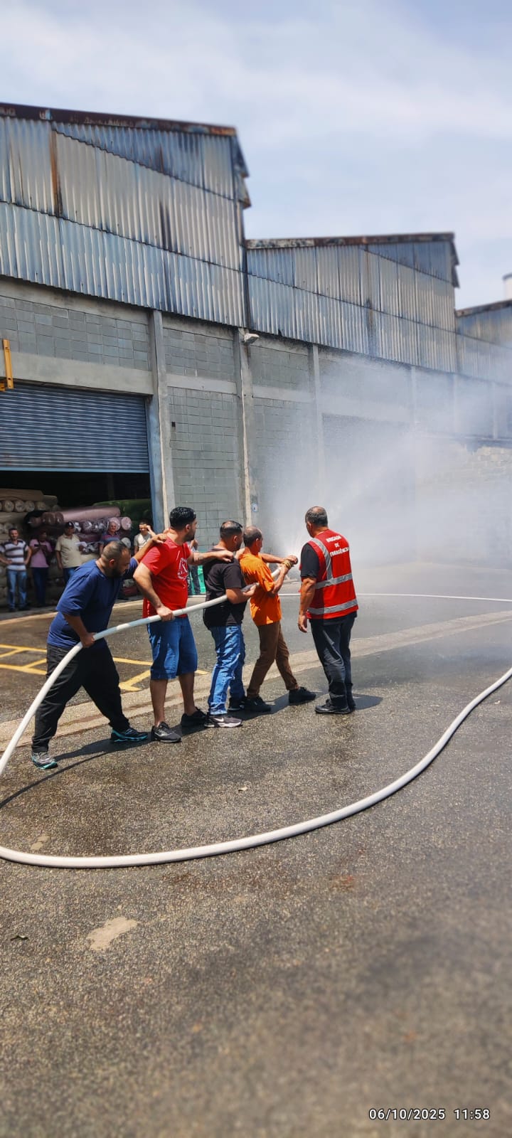 Treinamento Prático de Brigada de Incêndio
